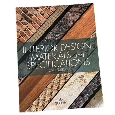 Interior Design Materials And Specifications 2nd Edition Paperback Good