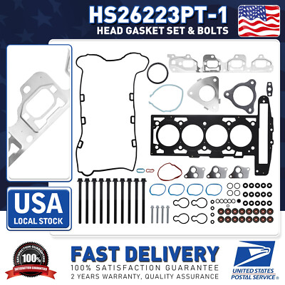 Engine Cylinder Head Gasket Set With Bolts HS26223PT-1 For Oldsmobile Alero 2.2L