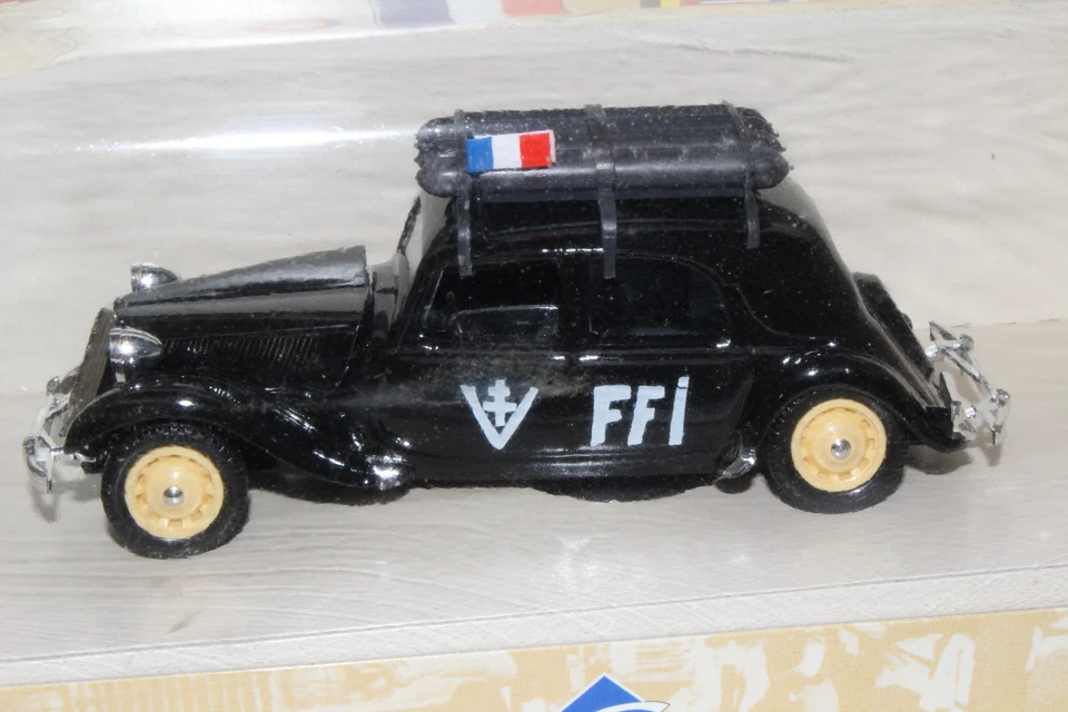 SOLIDO MILITAR #6102 CITROEN TRACCIÓN FRANCIA FRANCESA GAZ FFI, 1:50, NUEVO EN CAJA Foto 2 de 4