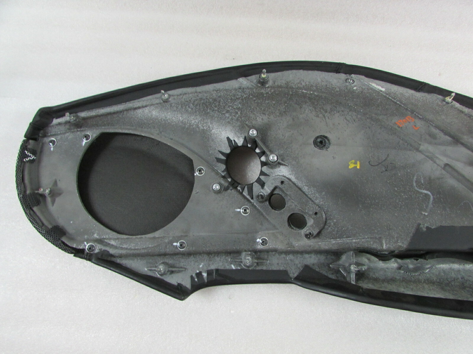 Ferrari California, LH, Left Door Center Insert Panel, Black, Used, P/N 86453700