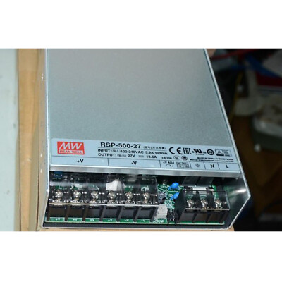 1PCS New MEAN WELL RSP-500-27 27V 18.6A Switching Power Supply#QW