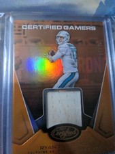 Ryan Tannehill Certified Gamers 17/75 Orange Dirty Jersey 2017 Titans Ebay 1/1