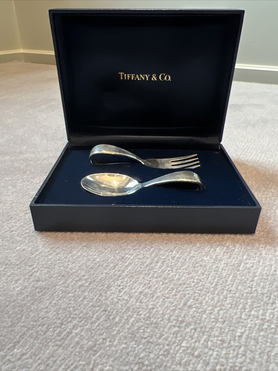 Tiffany & Co. 銀製ベビースプーン ポーチ付き Tiffany & Co. 銀製ベビースプーン ポーチ付き Tiffany & Co