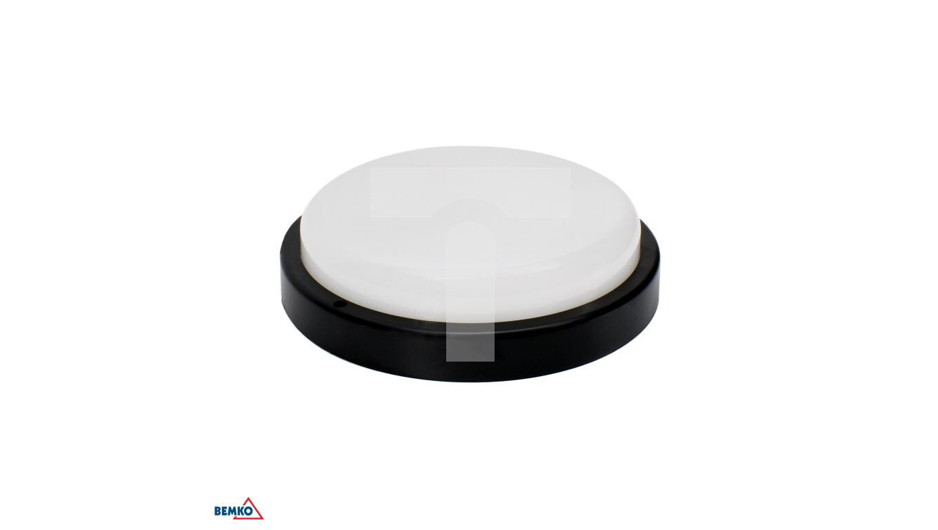 ROUND LED KANLO LUMINAIRES 18W 4000K 1750LM IP54 BLACK BLACK MIC. C45-KAN /T2UK