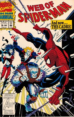 Marvel Comics - Web of Spider-Man # 9/1993, siehe Bilder  (408)