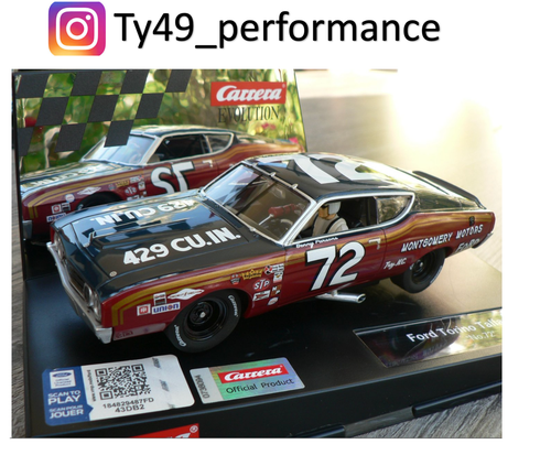Carrera Evolution Ford Torino Talladega 27727 powered by TY49 Muscle Kit