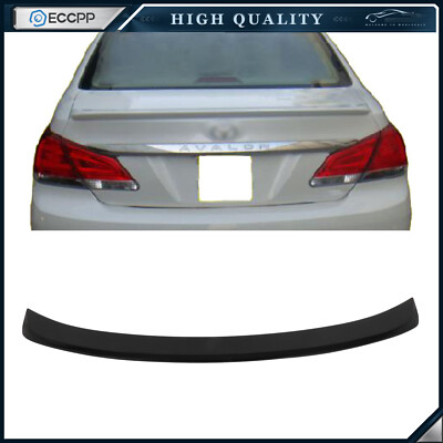 Rear Spoiler Fits 2011-2012 Toyota Avalon Glossy Black Painted ABS
