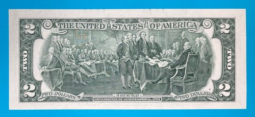 October 3, 1962 / 10 March 1962 : A 10031962 A BIRTHDAY Note $2 Two Dollar Bill - Picture 3 of 3