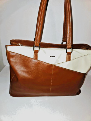 LOVEVOOK Laptop Bag for Women 15.6 Inch Tote Bag Waterproof PU Leather Briefcase