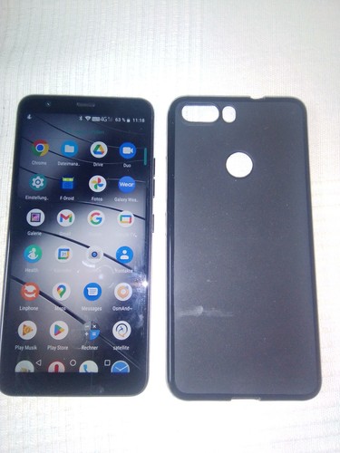 Gigaset GS 370 / GS370 Smartphone, 5.7", 3+32GB, 4G,Dual-SIM,Black,kein SIM-Lock - Zdjęcie 5 z 11