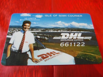 Äusserst RAR - DHL Express - Isle Of Man Dampfer - Mark - 10 U - Neu - 1500 Ex