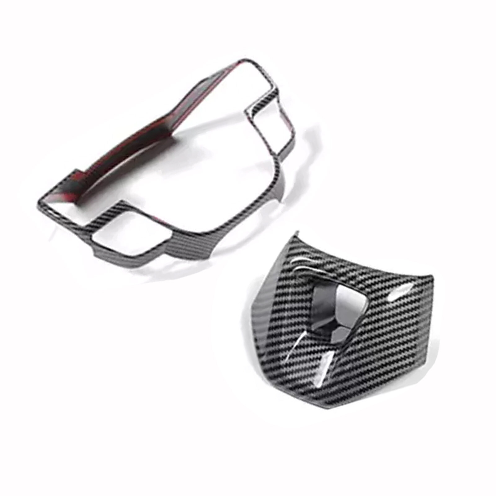 Carbon Fiber Steering Wheel Decor Frame Trim For Toyota Camry 2025h5