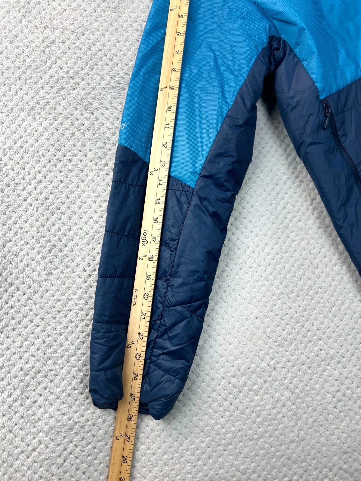 Norrona Mens Jacket Falketind Thermo60 Hooded Hawaiian Surf/Indigo Outdoor Small image 24