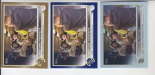(3) 2022 Topps Update Picture Perfect Machado Gold /2022 + Blue + Rainbow US283