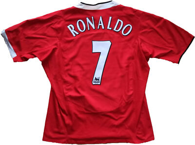 cristiano ronaldo maglia manchester united 2005 2006 Vodafone CR7