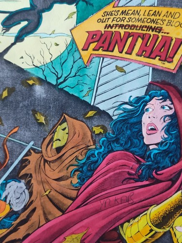 DC THE NEW TITANS #74 1991 COVER COLOR GUIDE VINTAGE PRODUCTION ART SIGNED W COA - Picture 3 of 9