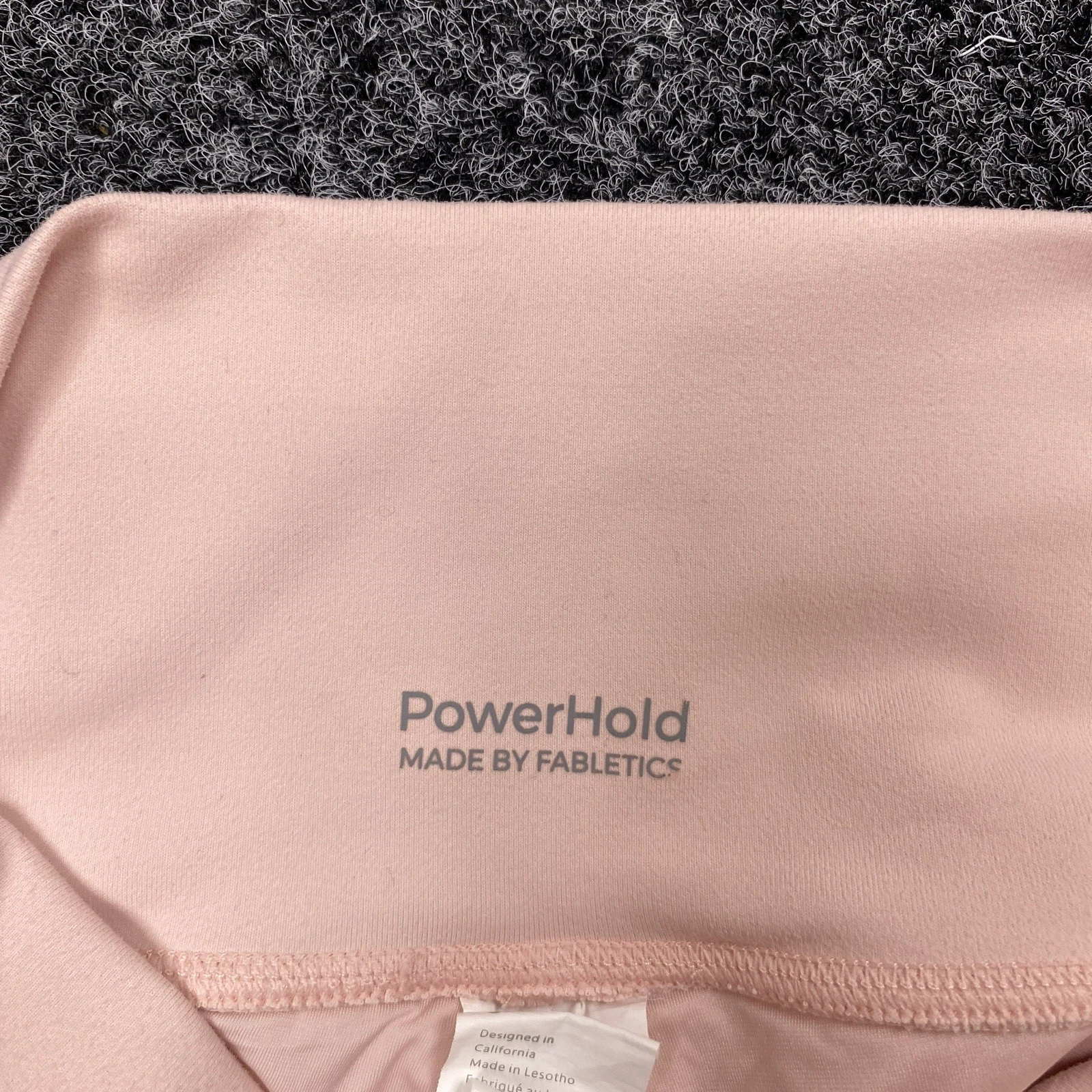 fabletics powerhold pureluxe crossover 7/8 w/ pockets leggings