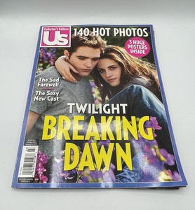 Us Magazine Collector’s Edition Twilight Breaking Dawn w/3 Huge Posters Inside