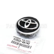 42603-48140   GENUINE OEM TOYOTA AVALON CAMRY RAV4 WHEEL CENTER HUB ORNAMENT CAP
