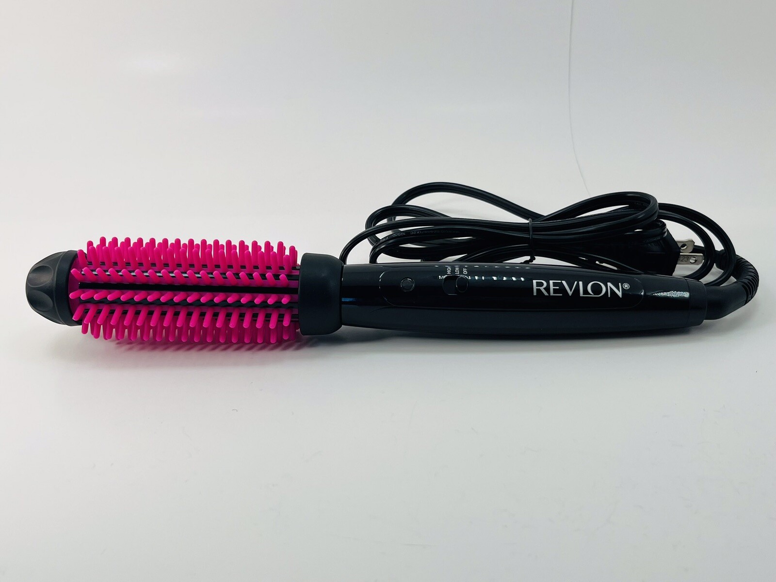 REVLON Silicone Bristle Heated Hair Styling Brush | Fast, Long Lasting Volume fo