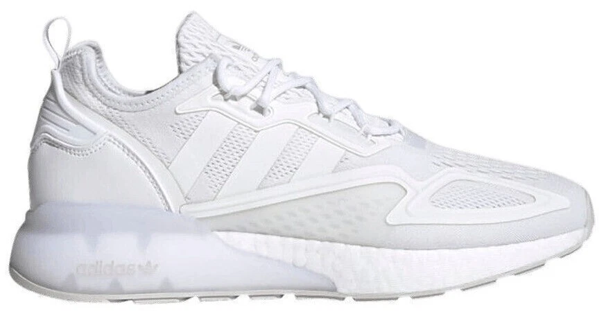 Adidas ZX 2K Boost Triple White for sale | eBay