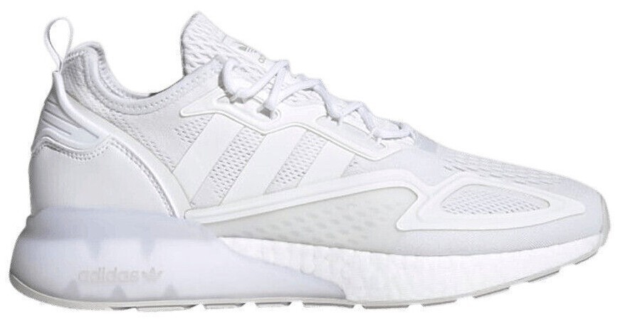 Adidas ZX 2K Boost Triple White for sale | eBay