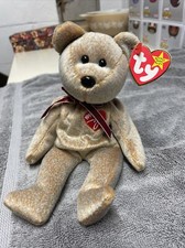 Ty 1999 Signature Bear Beanie Baby With Tag Sku112903p