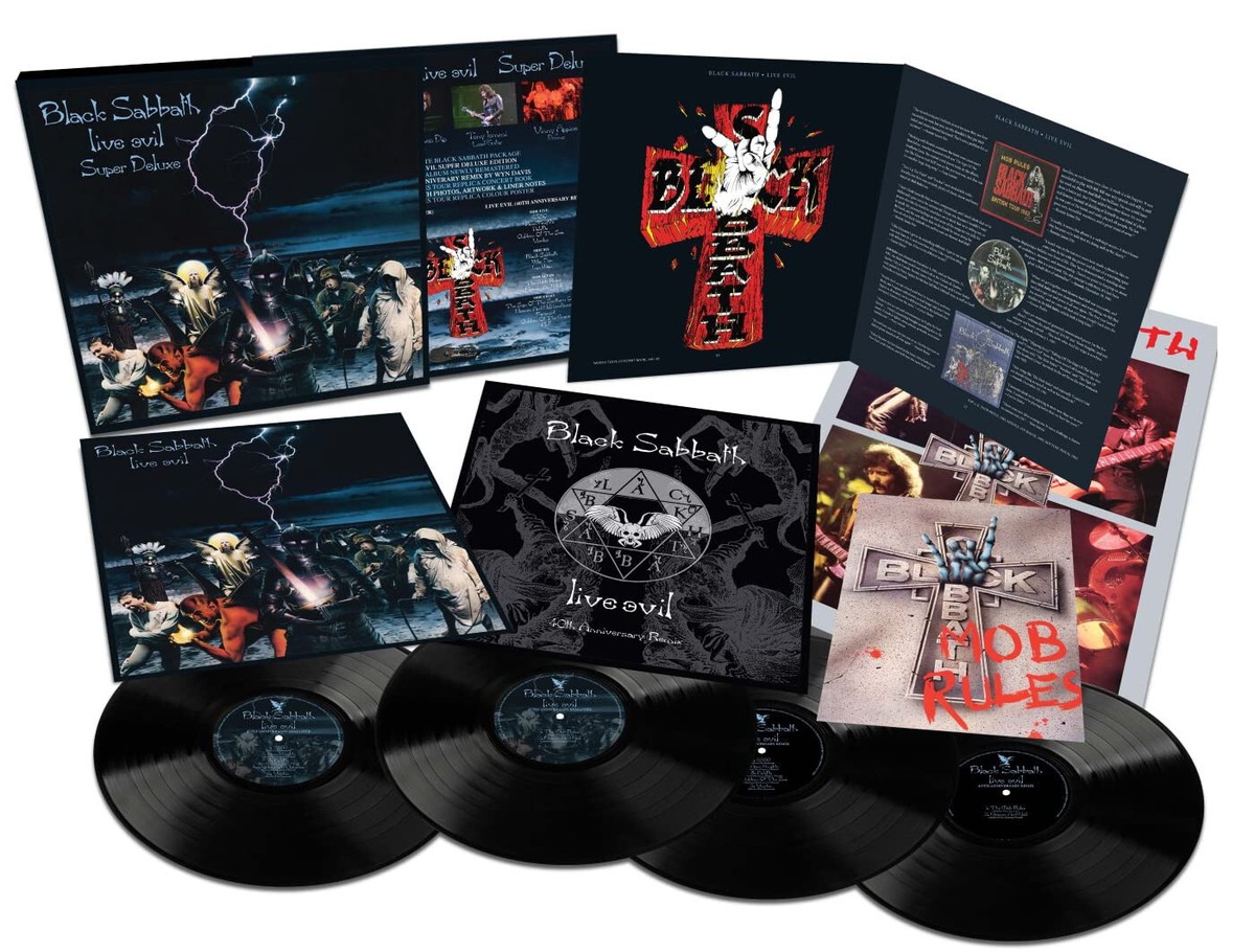 4枚組 Black Sabbath LIVE EVIL Super Deluxe Black Sabbath: Live Evil - Super Deluxe Edition 4 LP Box Set +