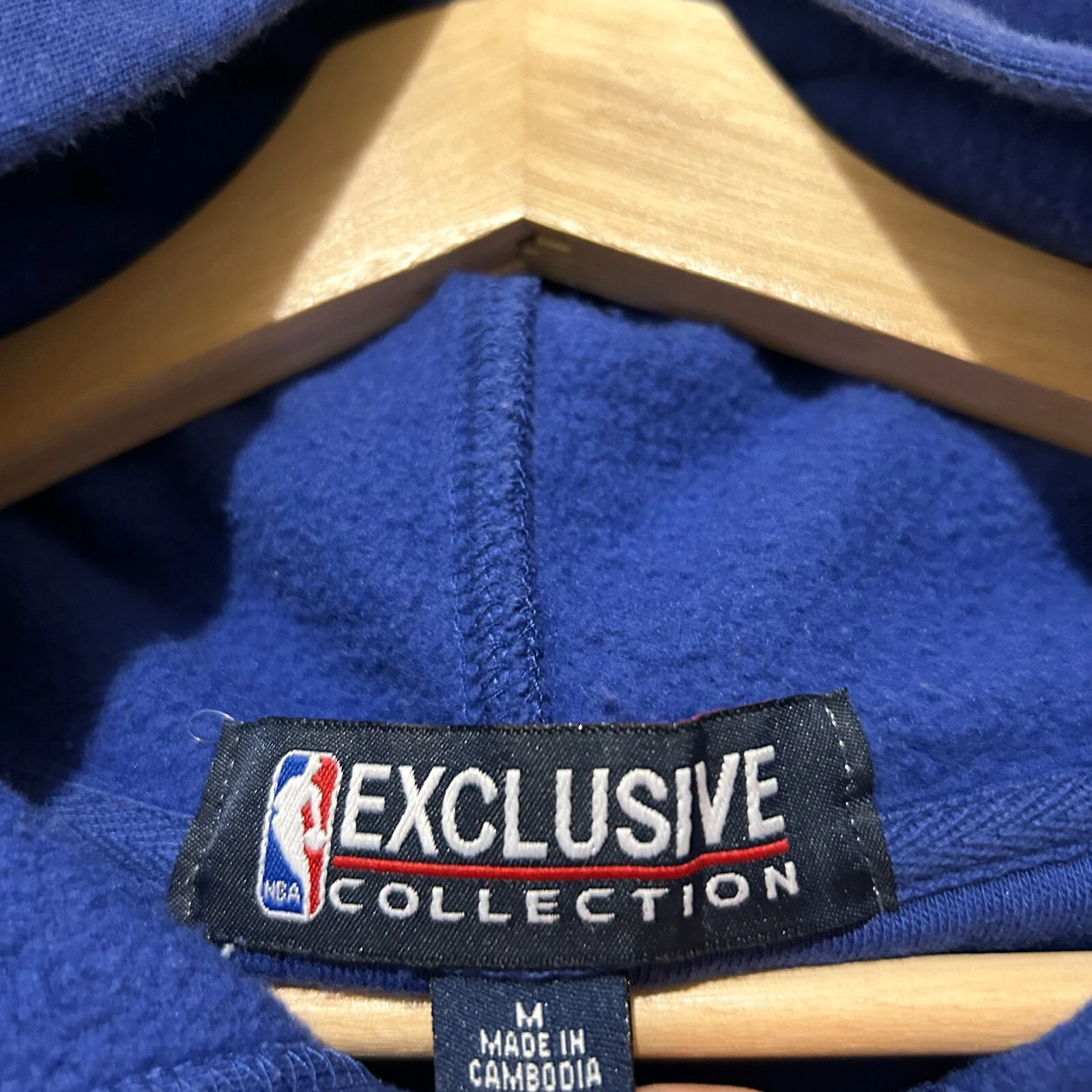 NBA All Star Game Hoodie Men's Medium Blue Pullover Basketball