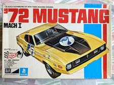 *RARE! *NIB "ORIGINAL ISSUE" 1972 MUSTANG MACH I KIT *SEALED BAG *SUPER NICE!