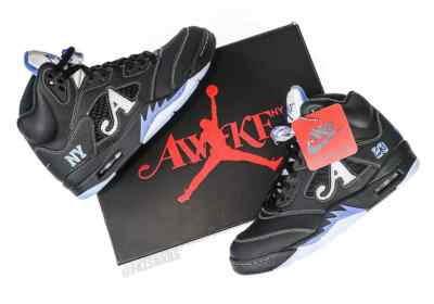 Awake NY × Nike Air Jordan 5 BLACK 27cm Air Jordan 5 x Awake NY 'Black' (DV4982-004) Release Date
