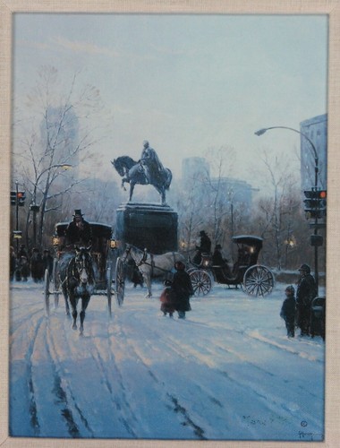 G. Harvey, AVENUE OF THE AMERICAS, Giclee canavs Frame Liner+plate #80/250 AP - Picture 2 of 2