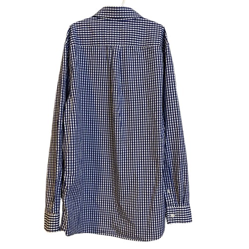 Vineyard Vines Button Down Plaid Whale Shirt Youth Boys Size Large 16 - Picture 2 of 7