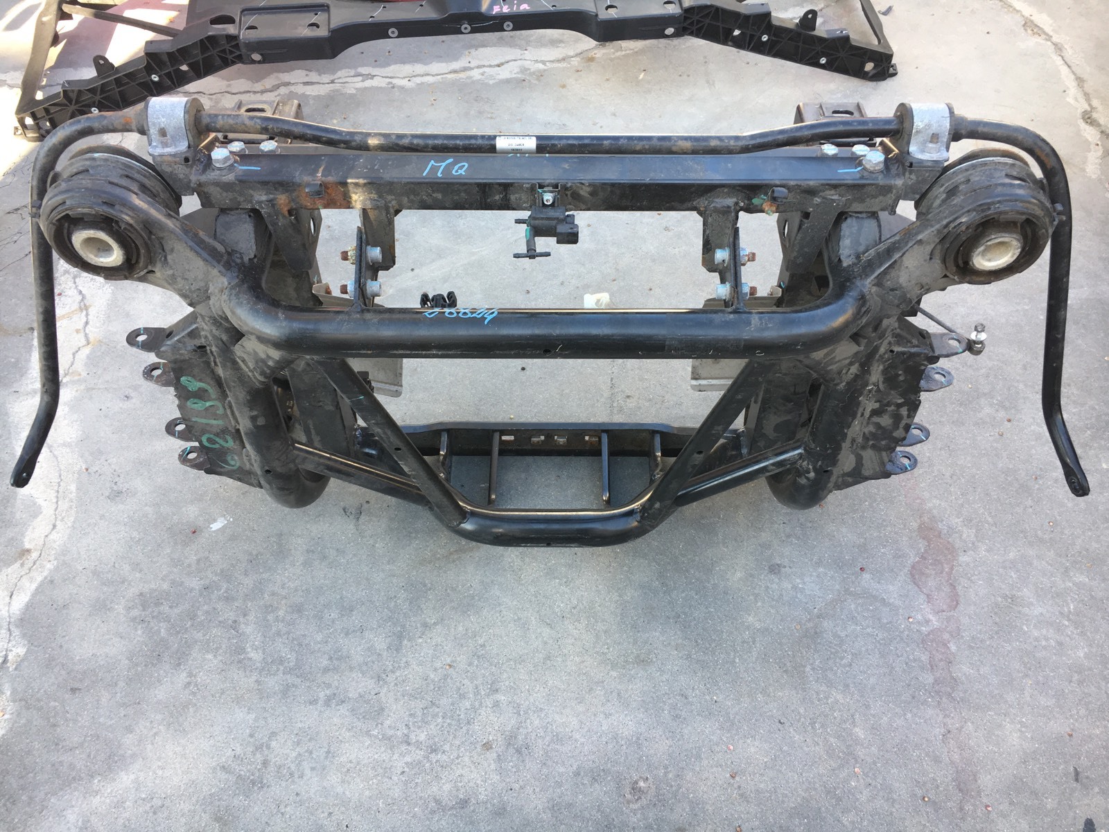 2012 Maserati Gran Turismo  rear subframe suspension  Cradle