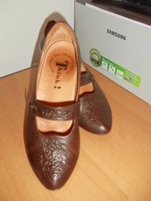 THINK Damenschuhe, Slipper Gr. 37,5 Leder