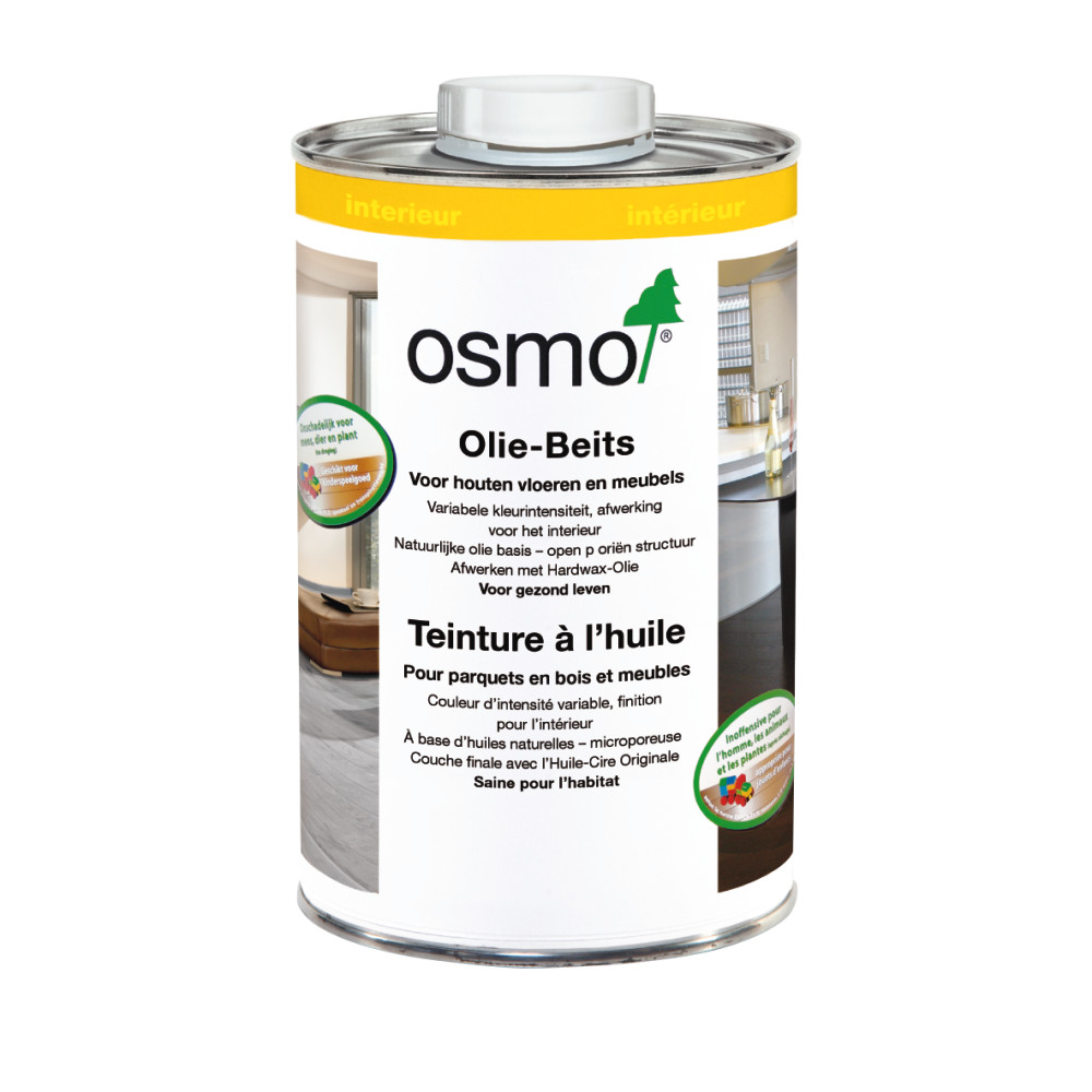 Teintures Osmo 0.5L bois intérieurs rénovation de meubles de salon