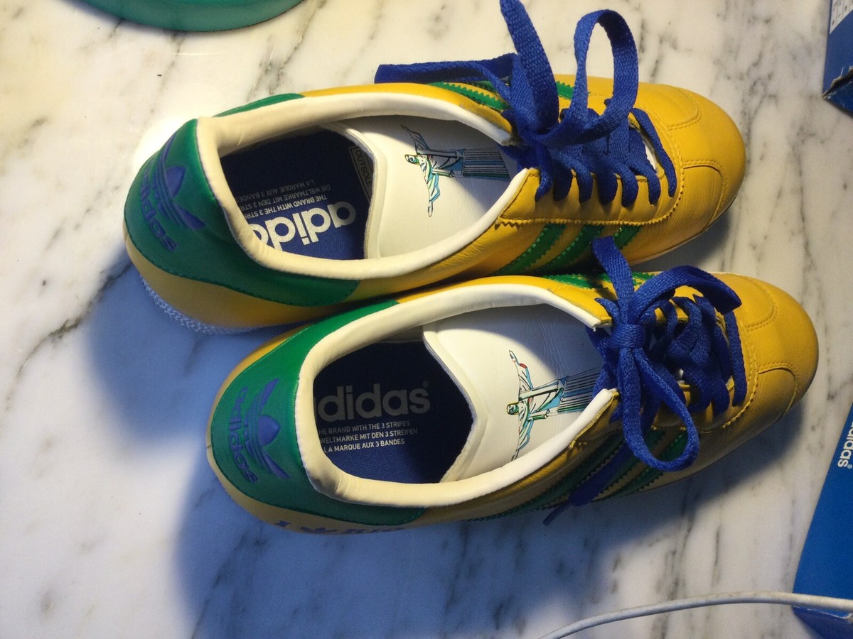 スニーカー adidas Gazelle  Blue Yellow IH5503 adidas Originals WMNS Gazelle Home Bright Blue Yellow IH5503