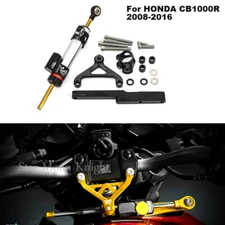 Stabilizer Steering Damper & Mounting Brackets Kit For HONDA CB1000R 2008-2016