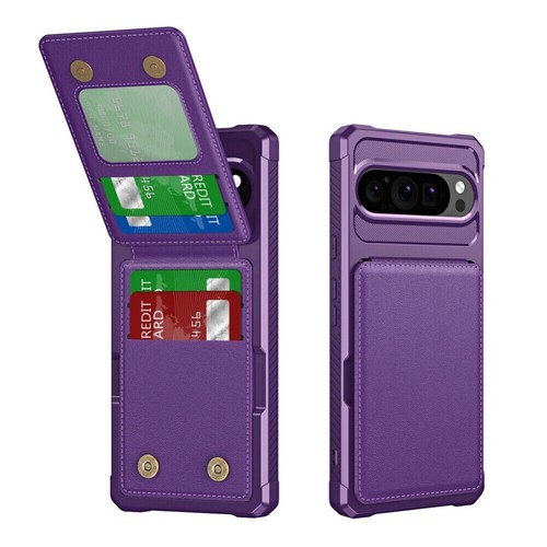For Google Pixel 9 Pro XL 8 8A 9A Case Card Holder Flip Leather Shockproof Cover - Picture 26 of 59