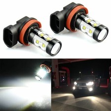 For Toyota Highlander 2008-2010,2014-2019 LED Fog Driving Light White Bulbs