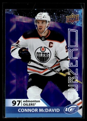 2021-22 Upper Deck Ice Sub Zero Connor McDavid Edmonton Oilers #SZ-6