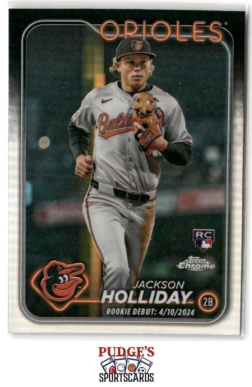 Jackson Holliday 2024 Topps Chrome Update Refractors #USC89