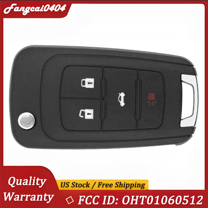 4-Button Key Fob for 2010-2018 GMC Terrain & 2014-2022 Buick Encore