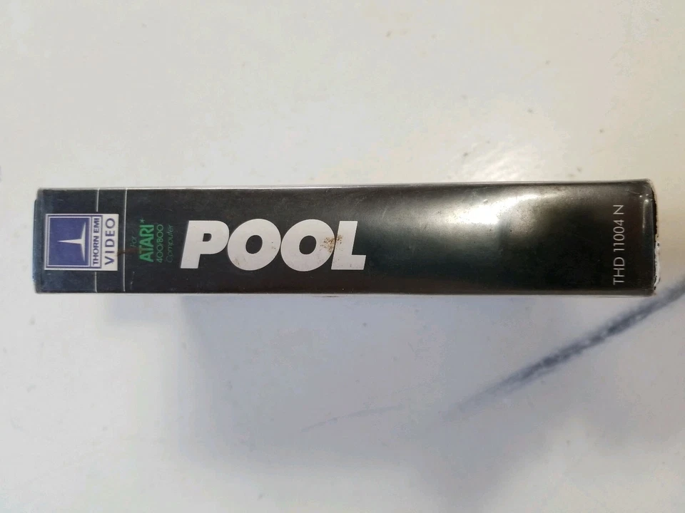 De colección Atari 400/800 PISCINA Cassette Hogar Computadora Sortware (Thorn EMI Video)  Foto 4 de 4