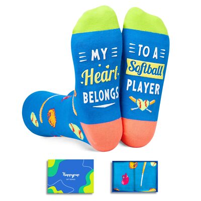 Youth Softball Socks Women Softball Player Gifts For Men Women Softball Gifts...