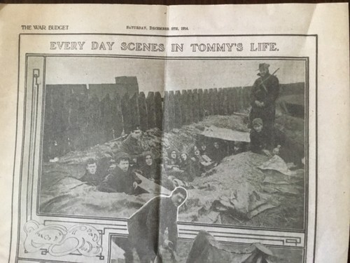 Folleto Primera Guerra Mundial "El presupuesto de guerra" dic 1914 "Escenas cotidianas en la vida de Tommy" (Repro) - Imagen 3 de 22