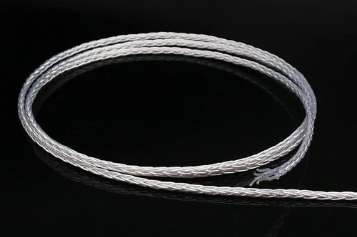 HIFI 8 Core Silver Plated Headphone AUX Audio Cable 3.5mm Balanced to 4.4mm Male - Picture 4 of 6