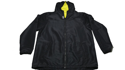 Reebok Men's Hooded Jacket - Yellow Size 2XL 