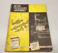 Revue technique Peugeot 204