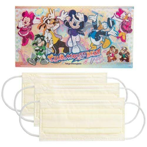 Mickey Friends Mask Case Mask Tokyo Disneyland Limited Club Mouse Beat - Photo 1 sur 1